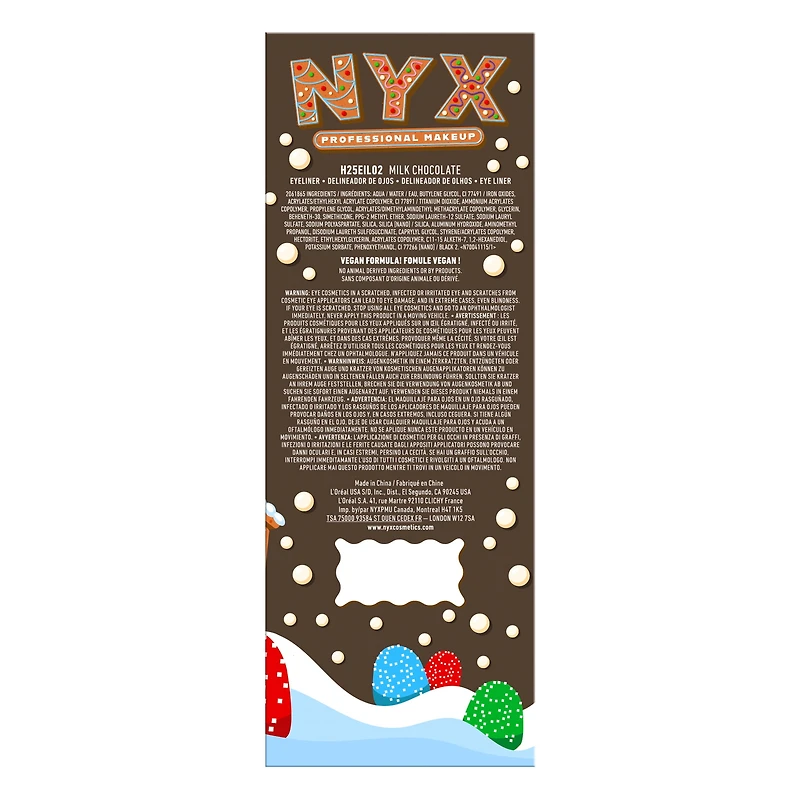 NYX Professional Makeup Traceur liquide Candy Swirl des fêtes Milk Chocolate