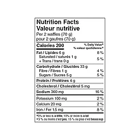 Gaufres à saveur de bleuet Great Value 560g