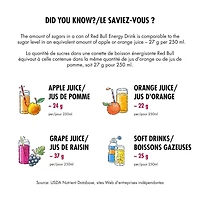 Boisson énergisante Red Bull, 355 ml (paquet de 4) 4 x 355 ml