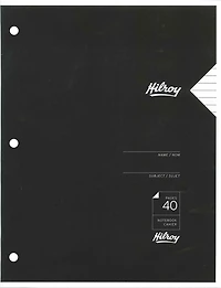 Cahier de projet d'Hilroy Cahier
