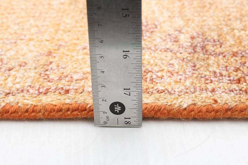 ECARPETGALLERY Tapis Noué à la Main pour Salon, Salle à Manger et Chambre à Coucher Style décontracté Collection Jules Oushak 4'10" x 7'11" en Mangue