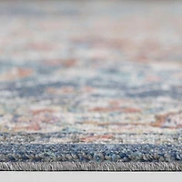 Cranfield Red and Blue Woven Area Rug
