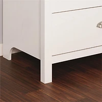 Kayla 6 Drawer Dresser, White