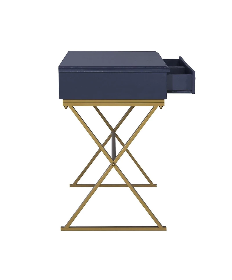 Parker Blue and Gold Campaign Desk