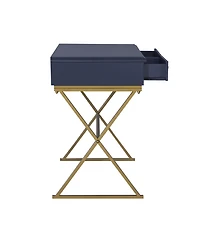Parker Blue and Gold Campaign Desk