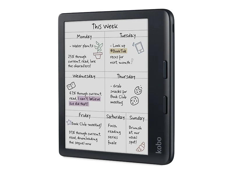 KOBO LIBRA BLACK - FRENCH KOBO LIBRA NOIR