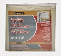 Pintar Toile de coton toile de peinture, 4 x 12 pi