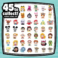 Disney Doorables Multi Peek Series 6 Jeweled Disney Princess Characters, Includes 5, 6, or 7 Collectible Mini Figures, Styles May Vary