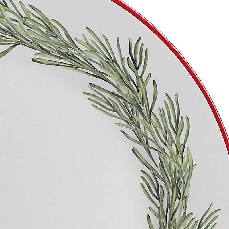 Holiday Time 11" Dinner Plate, 4-Piece