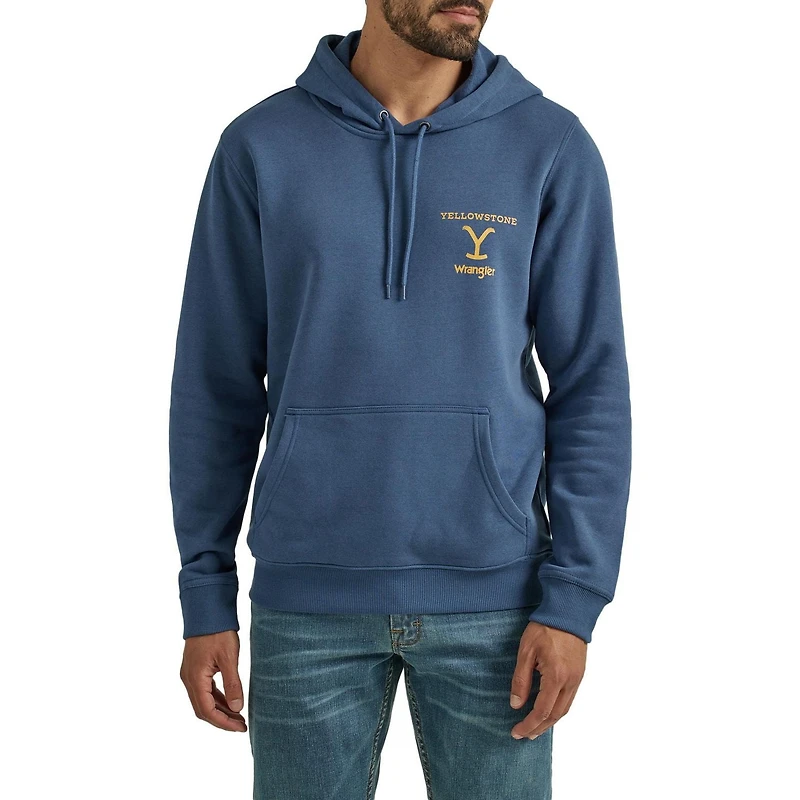 Sweat-shirt à capuchon Yellowstone pour hommes Wrangler