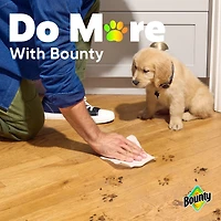 Bounty Paper Towels Select-A-Size White, 4 Double Rolls Per Roll, 4CT