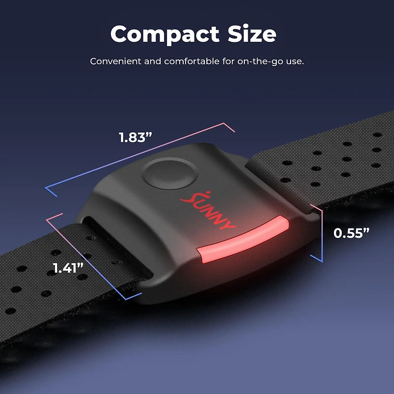 Sunny Health & Fitness Moniteur de Fréquence Cardiaque SunnyFit - HR200