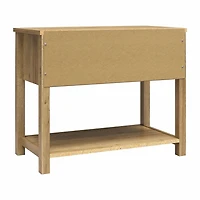Mr. Kate Primrose Wide 1 Drawer Nightstand with Open Shelf, Natural