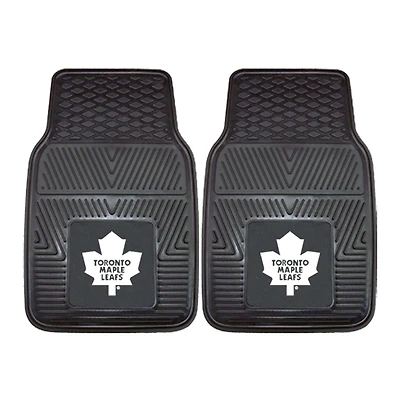 FanMats NHL Toronto Maple Leafs Vinyl Car Mat– Set of 2