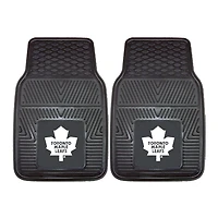 FanMats NHL Toronto Maple Leafs Vinyl Car Mat– Set of 2