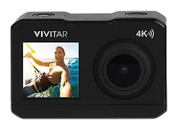 Vivitar 4K Ultra HD Dual Screen Action Camera, Waterproof Action Cam