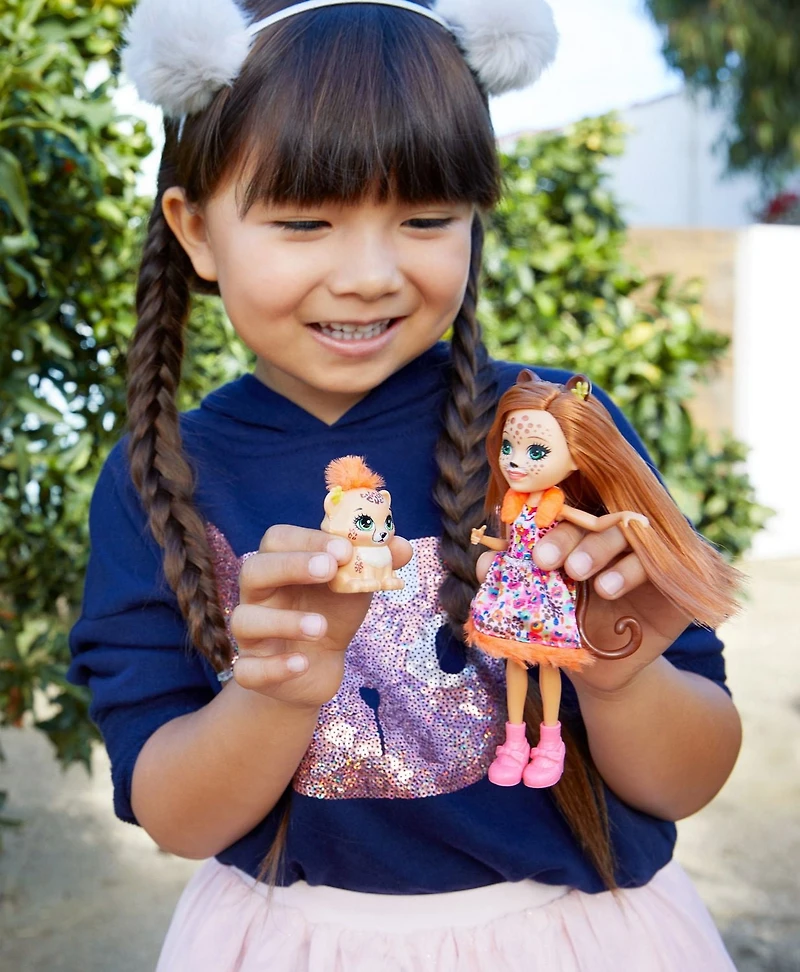 Enchantimals Cherish Cheetah Doll & Quick-Quick Cheetah Figure