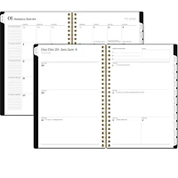 Agenda hebdomadaire Cambridge Workstyle Classic Black 2026 Agenda