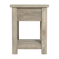 Hillsdale Coover Table d'appoint en bois avec 1 tiroir