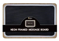 Brilliant Ideas Neon LED Framed Message Board