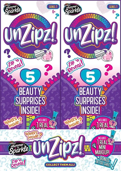 UnZipz! Surprises Beauté Maquillage