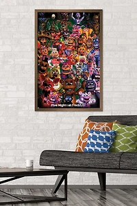 Five Nights at Freddy's - Ultimate Group Wall Poster, 22.375" x 34"