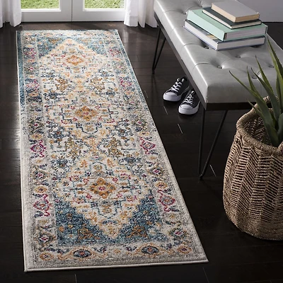 SAFAVIEH Madison Blaire Floral Bordered Area Rug