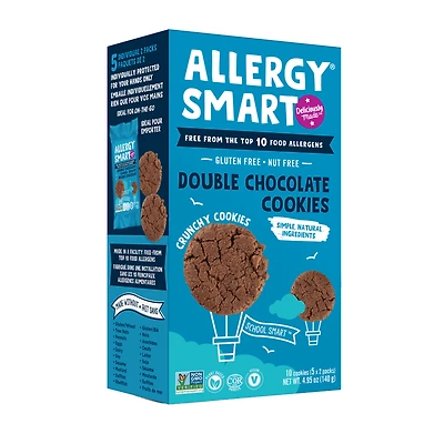 Allergy Smart Double chocolat Biscuit 140g