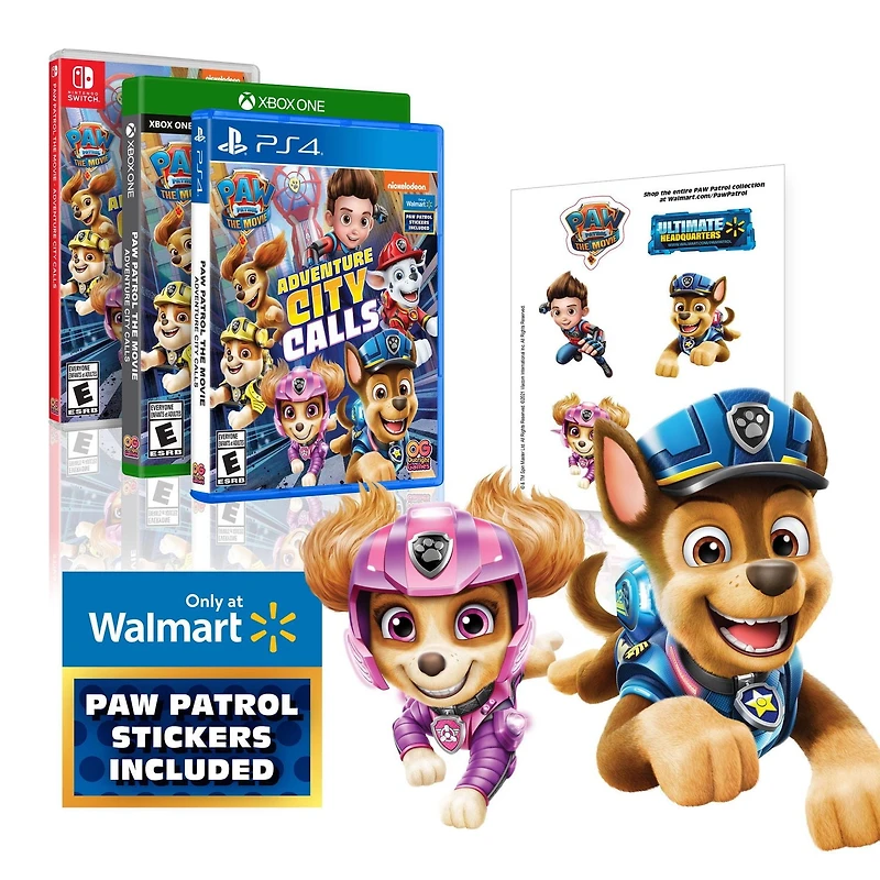 PAW Patrol The Movie Adventure City Calls (Walmart Exclusive)  Xbox One