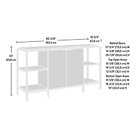 Sauder® Collection International Lux Crédence