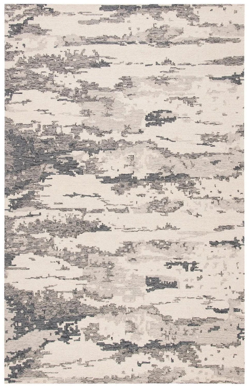 SAFAVIEH Abstract Seachlann Distressed Abstract Wool Area Rug