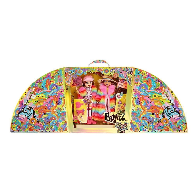 Bratz® x JimmyPaul Special Edition 2 Pack LGBTQ+ Fashion Dolls, Roxxi™ and Nevra™