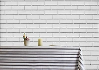 Fabstyles Broadway 100% Cotton Stripe Table Cloth