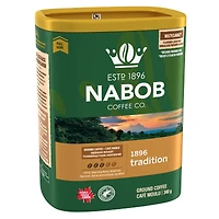 Nabob Medium Roast 1896 Tradition Ground Coffee, 340g Canister, 340g