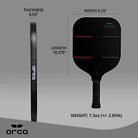 Predator Nomex Pickleball Paddle with Carrying Bag, Paddle weight 7.3oz,by Orca