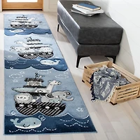 Safavieh Carousel Kids Patton Animals on Board Area Rug