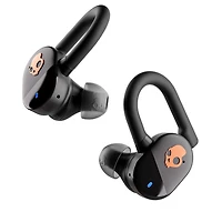 Skullcandy Push Play True Wireless Earbuds Black-Orange, Push Play  XT