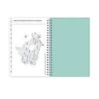 Agenda hebdomadaire/mensuel 2025, 5 po x 8 po, Blue Sky, Elysian