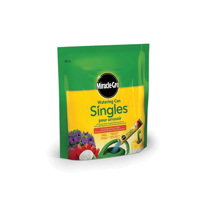 Engrais pour plantes hydrosoluble Singles de Miracle-Gro pour arrosoir MG hydrosoluble Singles