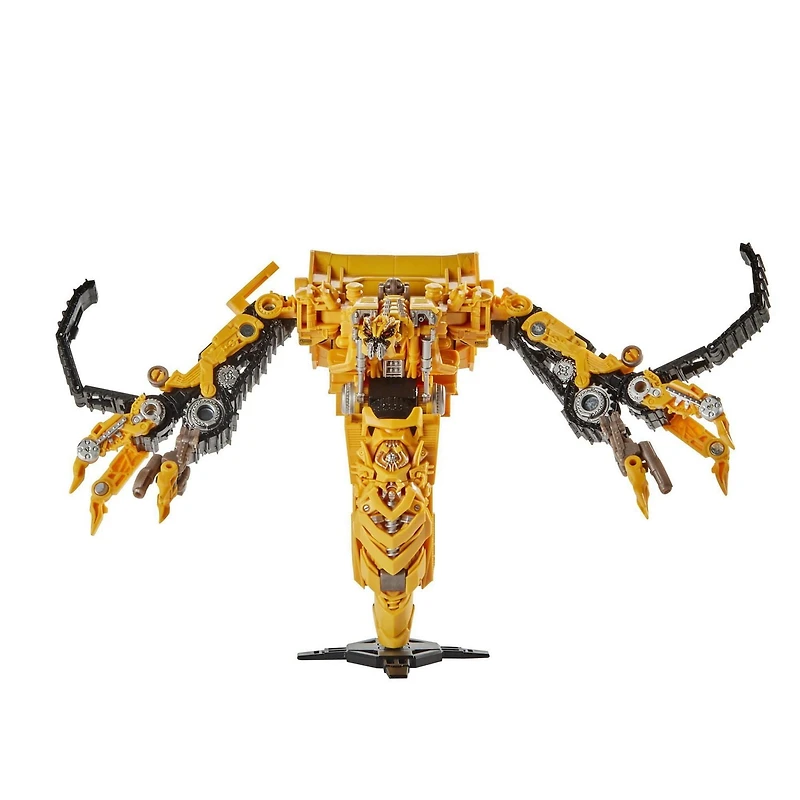 Transformers, Studio Series 67, figurine Constructicon Skipjack de 16,5 cm, classe Voyageur, du film Transformers : La Revanche, dès 8 ans
