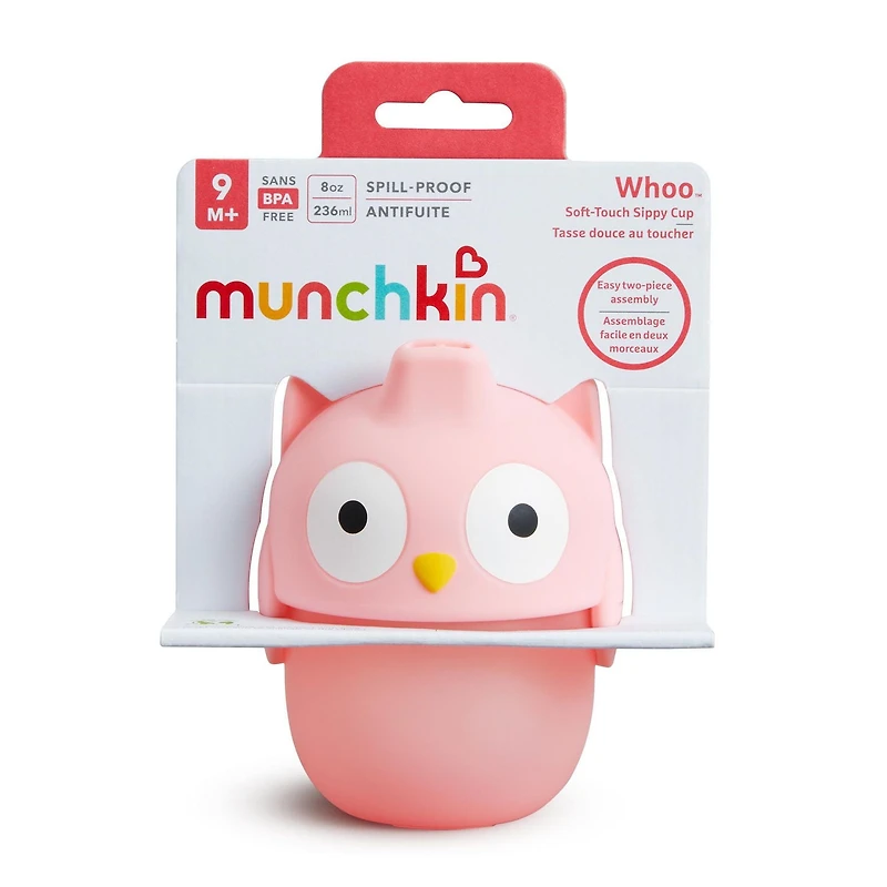 Tasse douce au toucher Whoo™, 8 onces, hibou