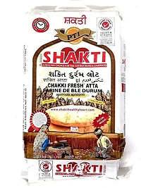 Shakti Chakki Fresh Atta FARINE FRAÎCHE SHAKTI CHAKKI-20LBS