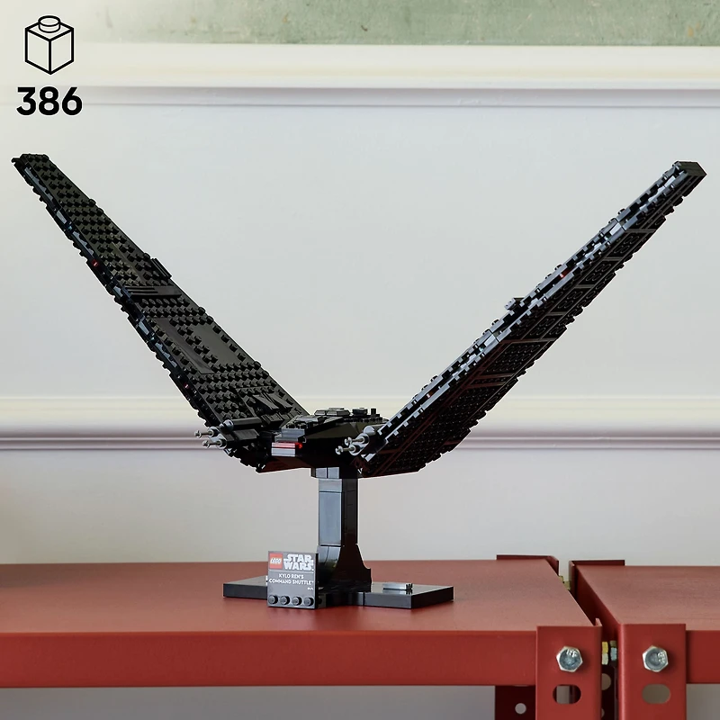 LEGO Star Wars Kylo Ren’s Command Shuttle - Model Starship Building Kit For Adults 18+ - DIY Collectible Building Set - Gift Idea For Men and Women and Fans of the Movie Series - 75406, LEGO Kylo Ren's Command 75406
