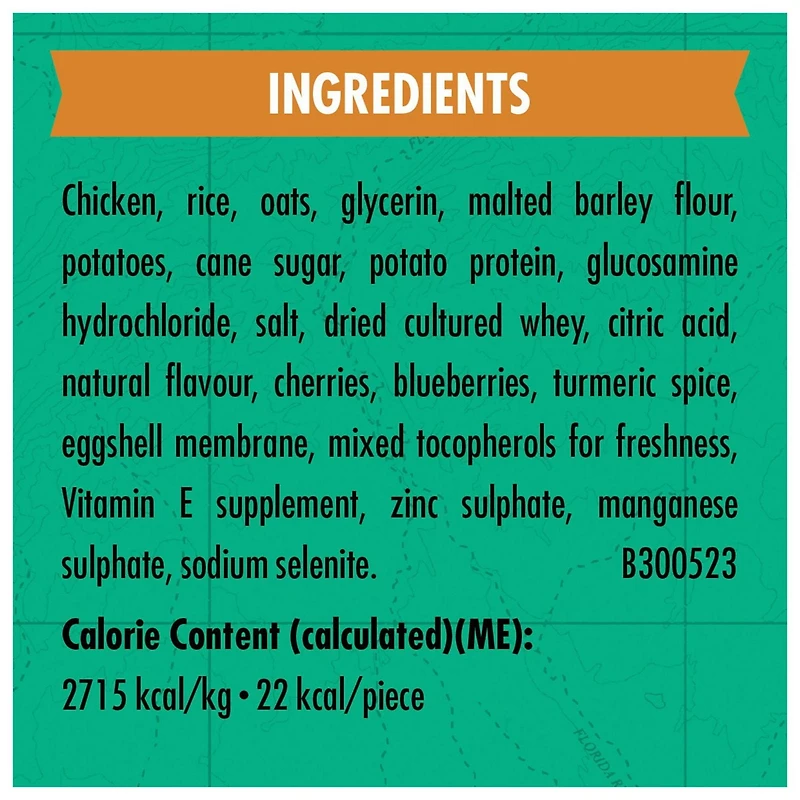 Zuke's Hip and Joint Support Chicken Recipe, Dog Treats, 170 g, 170 g
