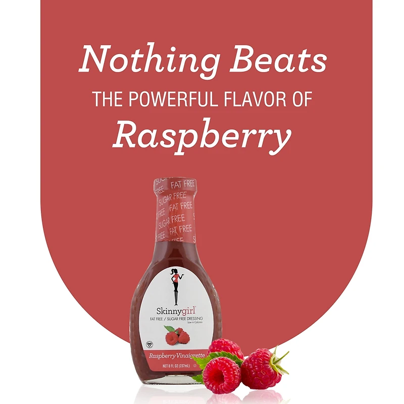 Vinaigrette Aux Framboises Skinnygirl, Sans Gras, Sans Sucre 237 mL