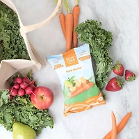 Love Child Organics Love Ducks Carrot + Apple Corn Snacks 30g Bag, 30 g
