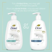 Nettoyant pour les Mains Dove Advanced Care Peau Sensible Nettoyant 355 ml