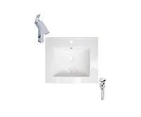 DROP Bath and Kitchen DR091389 Bathroom Vanity Top Set