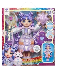 Rainbow High Winter Wonderland Violet - Purple 11” Fashion Doll