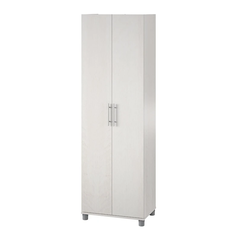 SystemBuild Camberly 24 pouces Armoire de rangement utilitaire, gris graphite